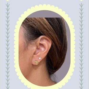 San Francisco stud earrings (gold)